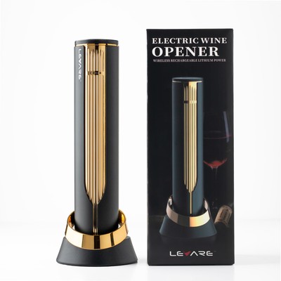 Premium Electric Wine Bottle Opener, Fully Automatic with Smart Sensor - USB ...