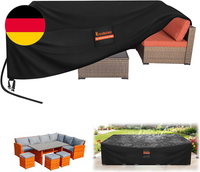 Kovshuiwe GartenmöBel Abdeckung,250X250X90Cm SchutzhüLle GartenmöBel Wasserdicht