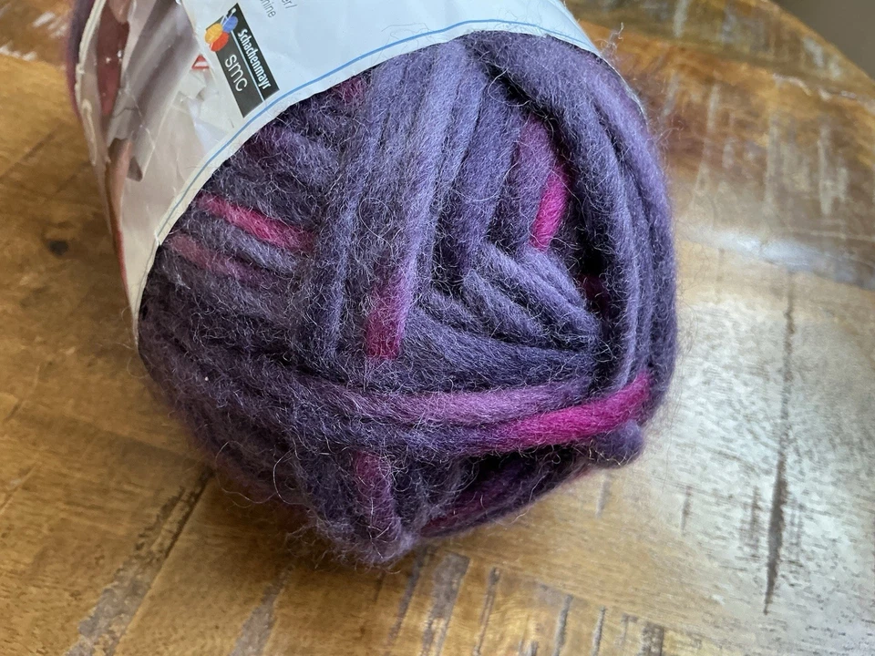 ¡Lavado+fieltro+it! Lana de fieltro multicolor Schachenmayr púrpura/rosa Alemania Foto 3 de 4