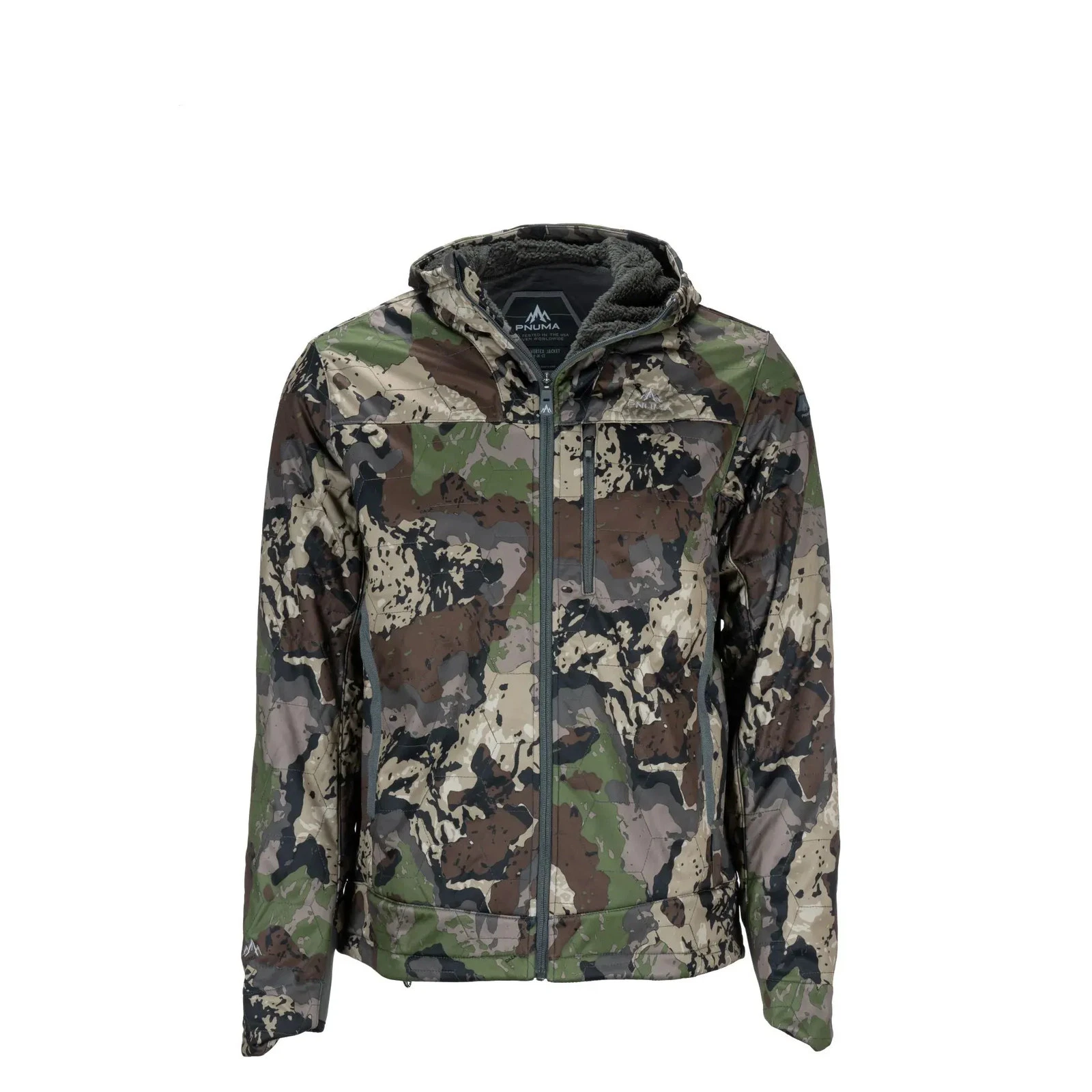 Pnuma Outdoors Alpha Vertex Caza Jacket Camo Waterproof Insulated (AV-JK-CZ)