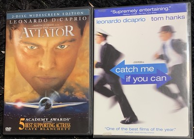 Leonardo DiCaprio Double Feature Aviator & Catch Me If You Can DVDs