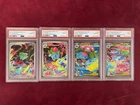 2025 POKEMON MEG EN-MEGA EVOLUTION BULBASAUR IR - SIR SEQUENTIAL SET PSA 10 9 X4