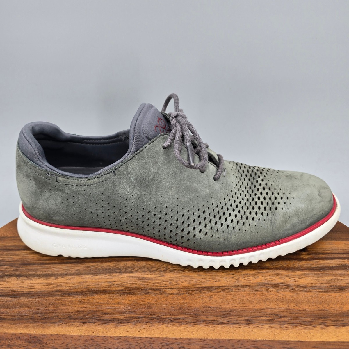 Cole Haan Zerogrand Gray Oxfords Men main image 2