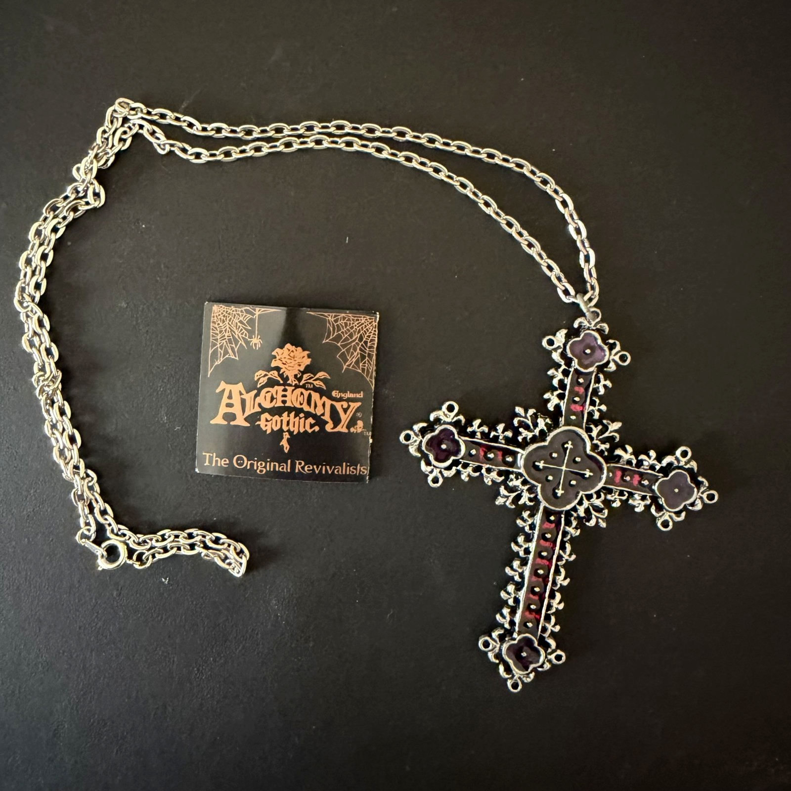CRUCIFER pendant ALCHEMY GOTHIC