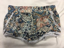 Girls -Yak Yeti Lightweight Shorts or Summer PJ - Geo Print - Size XS - EUC
