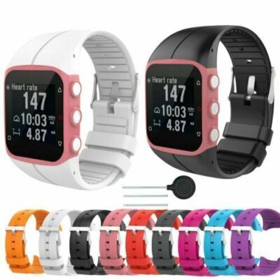 Cinturino Di Ricambio In Silicone Per Orologio Polar M400 M430 GPS – Kit Con Fibbia Acciaio - Foto 3