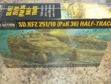 SD.KFZ 251/10 Pak 36 Halftrack German WWII Bolt Action WWII Warlord Games Model