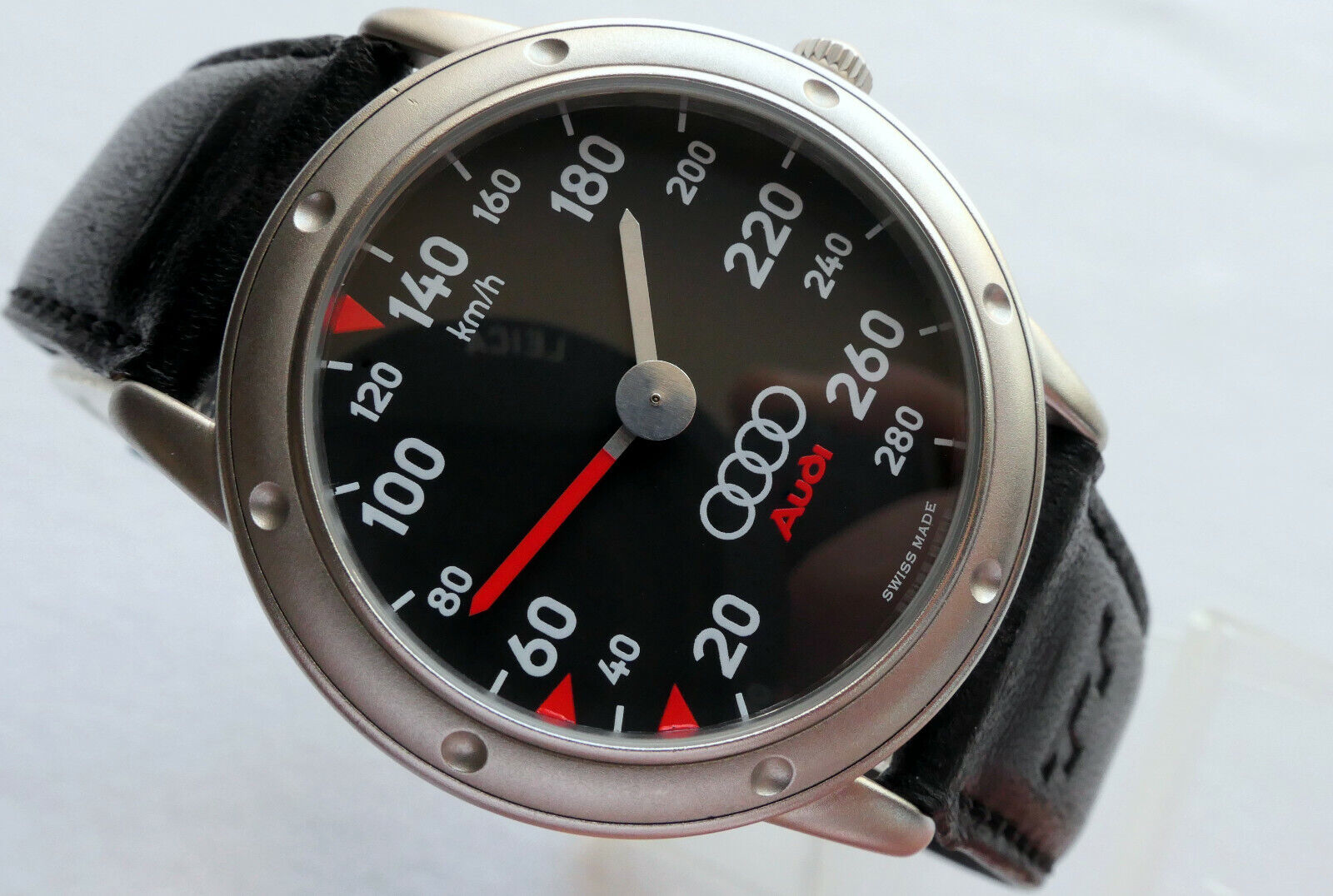 Audi TT RS Coupe Accessory Quattro Sport Car Racing Speedometer Automatic Watch