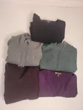 Lot Of 5 100% CASHMERE Sweaters Craft Cutter Lot Womens/ Mens Loro Piana & More