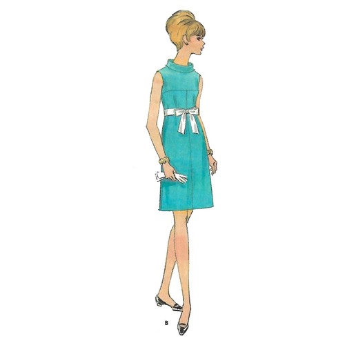 60s Pattern – Dress in Three Lengths & Pant Shorts - Bust=34” (86.4cm) - Picture 3 of 4