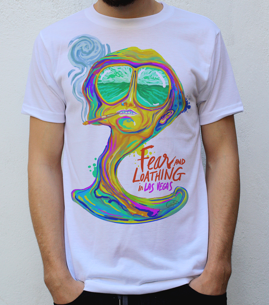 Rolling Stone Fear and Loathing in Las Vegas Cover Tee