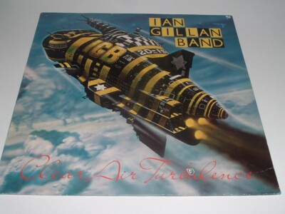 IAN GILLAN BAND - CLEAR AIR TURBULENCE - Vinyl LP Album, 28 609 XOT (1977)