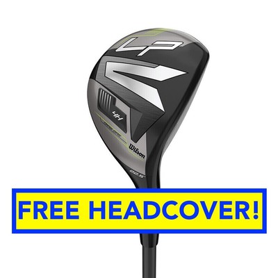NEW Wilson Staff Launch Pad 2 4 Hybrid, STIFF MIDSIZE GRIP,  22.5 Deg. S-Flex