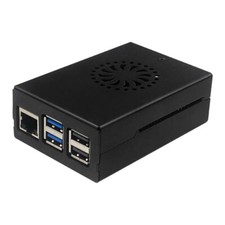 Raspberry Pi 5 Aluminum Case Only Compatible Fan Active Passive Cooling Radiator