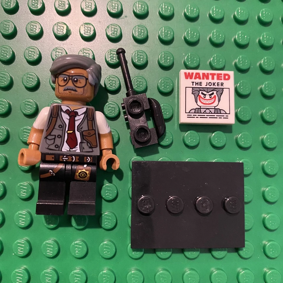 LEGO Commissioner Gordon 71017 La LEGO Batman Película Serie 1 Minifigura CMF Foto 2 de 2