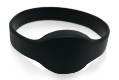 5 RFID Proximity Wristbands 26 Bit Wiegand H10301 Prox Keyless 125 kHz--Black