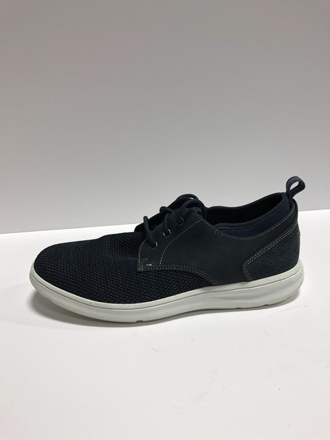 Zaden Plain Toe Oxford Navy Nbk/mes 