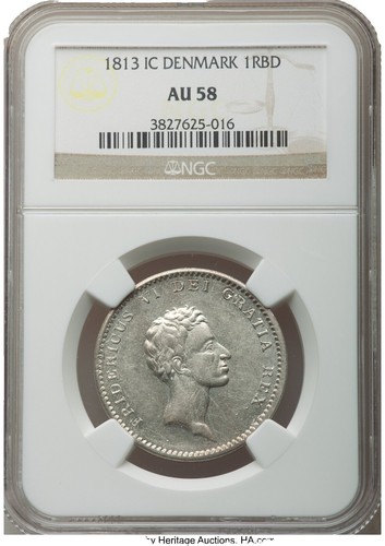 NOVA SCOTIA (NS-20A4) 1813 Trade & Navigation Breton 962 NGC AU55