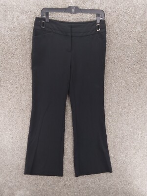 fitted lace wedding dress Black Regular Fit Dress Pants main image 1