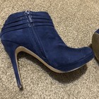 Michael Antonio "MAVE" Womens Microfiber Suede Dark Blue Bootie Stiletto Size 9 — photo 8