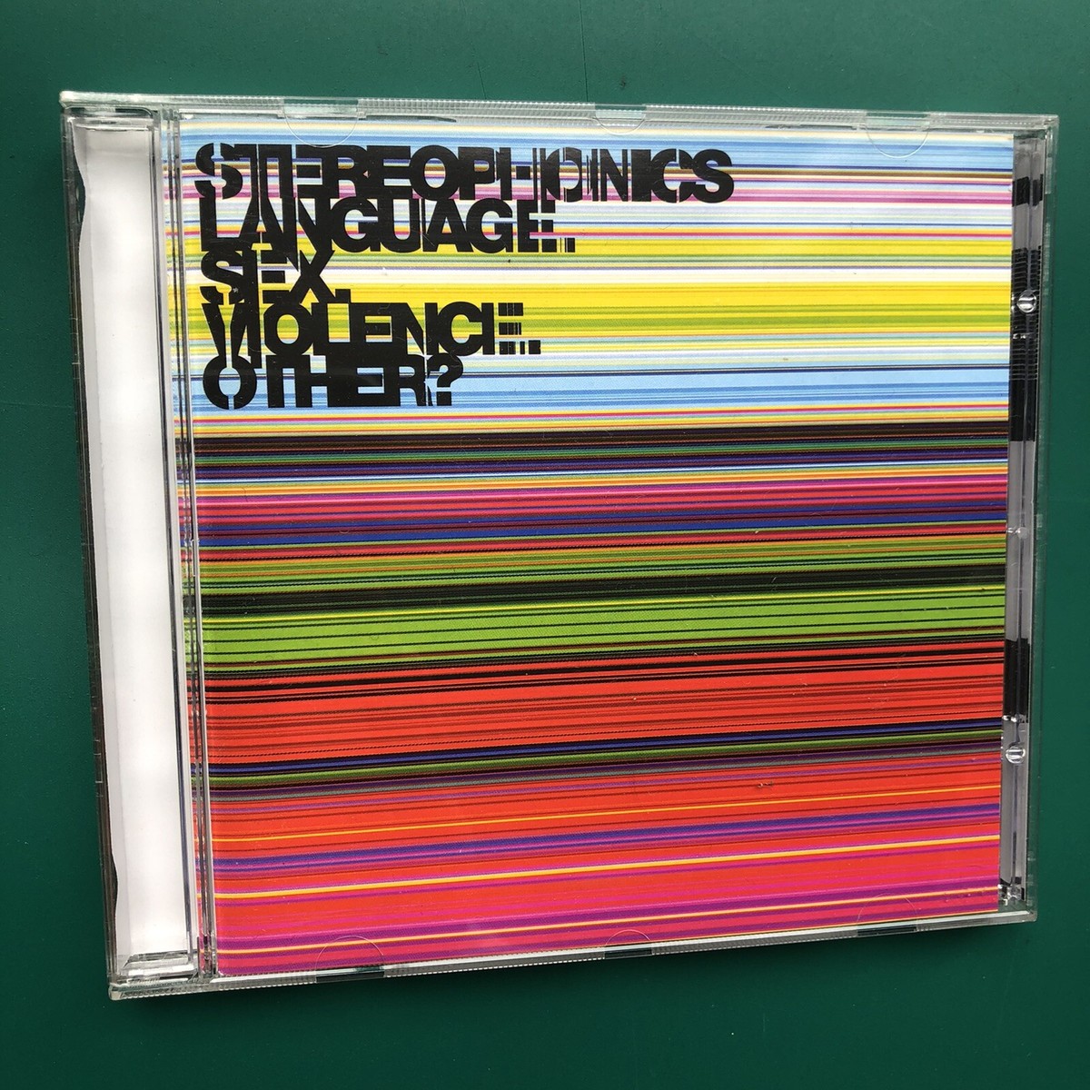 Stereophonics LANGUAGE SEX VIOLENCE OTHER Indie Rock CD Lolita