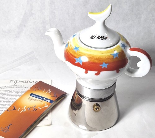 Le porcellane d'Ancap Stove Top Espresso Coffee Maker Made in Italy