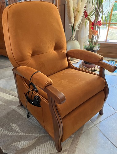 Fauteuil Releveur électrique 2 Moteurs - État Neuf, Sous Garantie - Utilisé Seulement 3 Mois