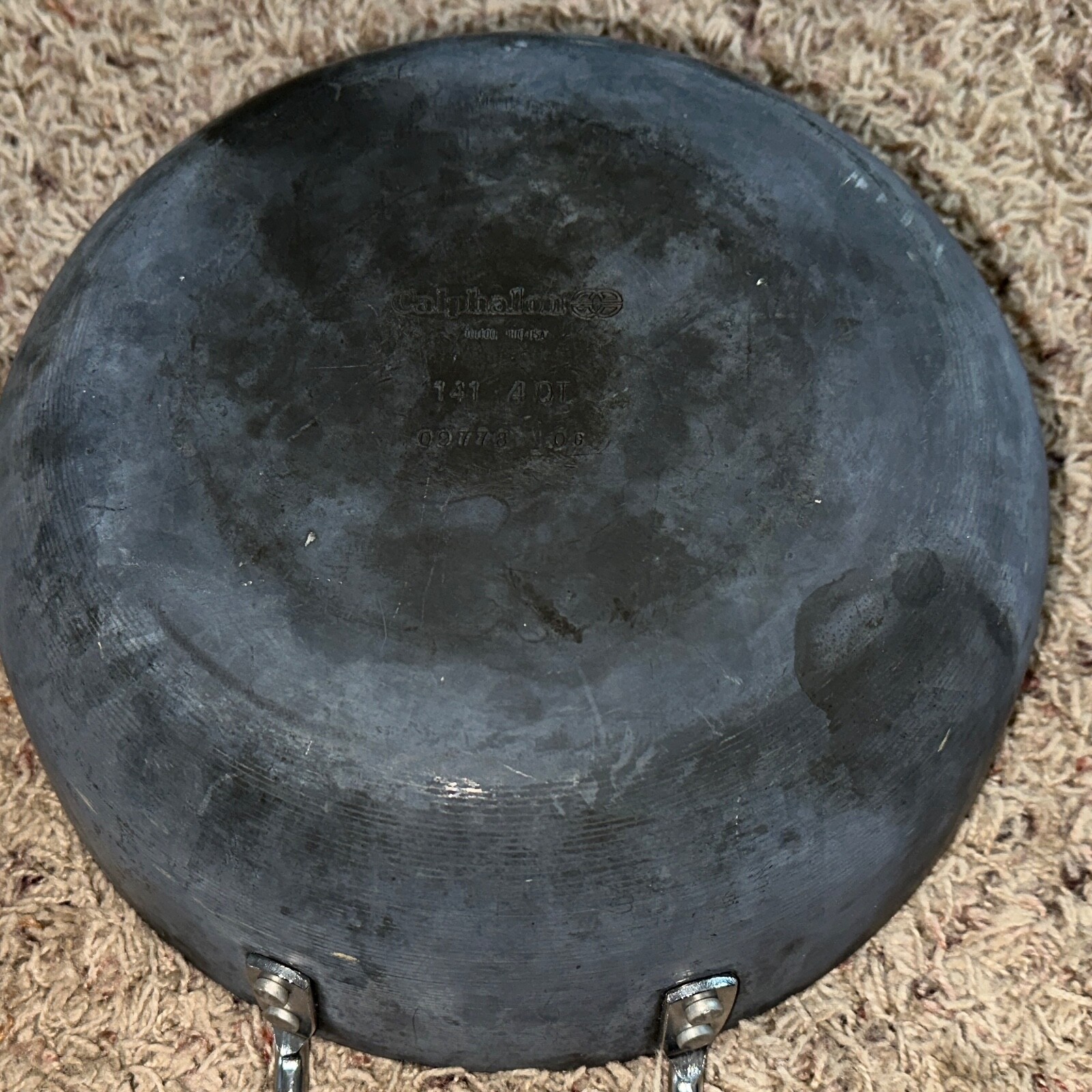 CALPHALON 141  4QT  Commercial Hard ANODIZED ALUMINUM PAN