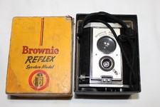 VINTAGE Eastman Kodak Brownie Reflex Synchro Model  Flash Holder Original Boxes