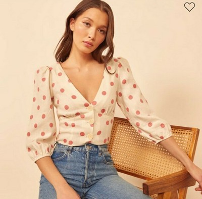 reformation polka dot