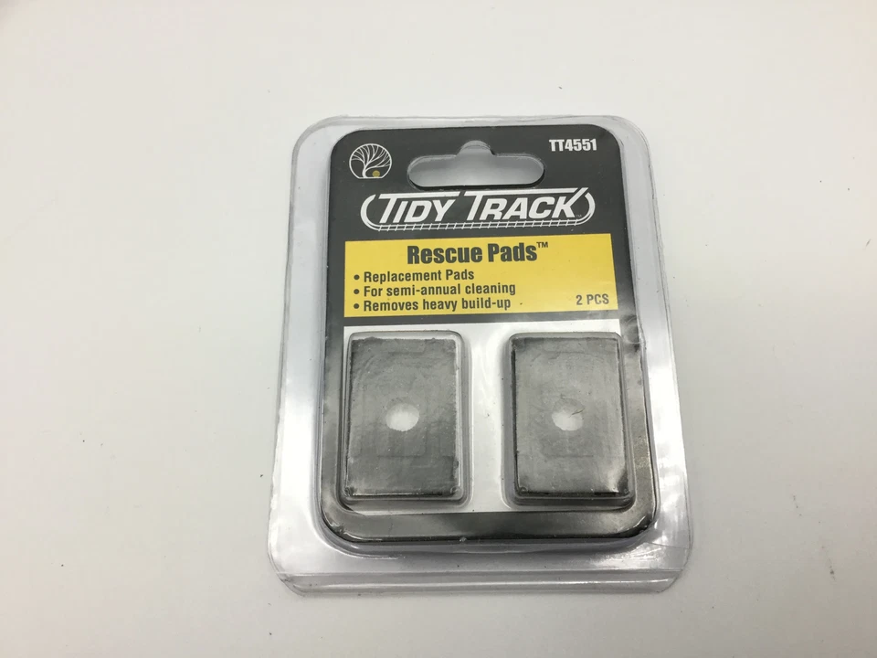 TT4551 Woodland Scenics 2 Pattini pulizia grosso sporco ricambio articolo TT4550 - Immagine 2 di 2