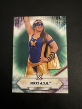 NIKKI A.S.H. 2021 TOPPS WWE LIGHT GREEN PARALLEL /199