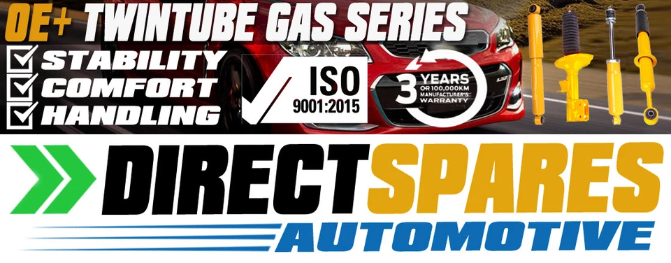 Holden Rodeo 4WD 11/96-06/08 Front Raised Shock Absorbers - image 2 of 2