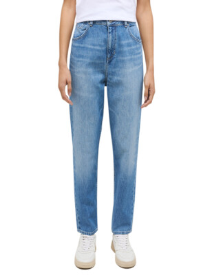 Mustang Damen Jeans CHARLOTTE Tapered Fit - Blau - Light Blue Denim W26-W34