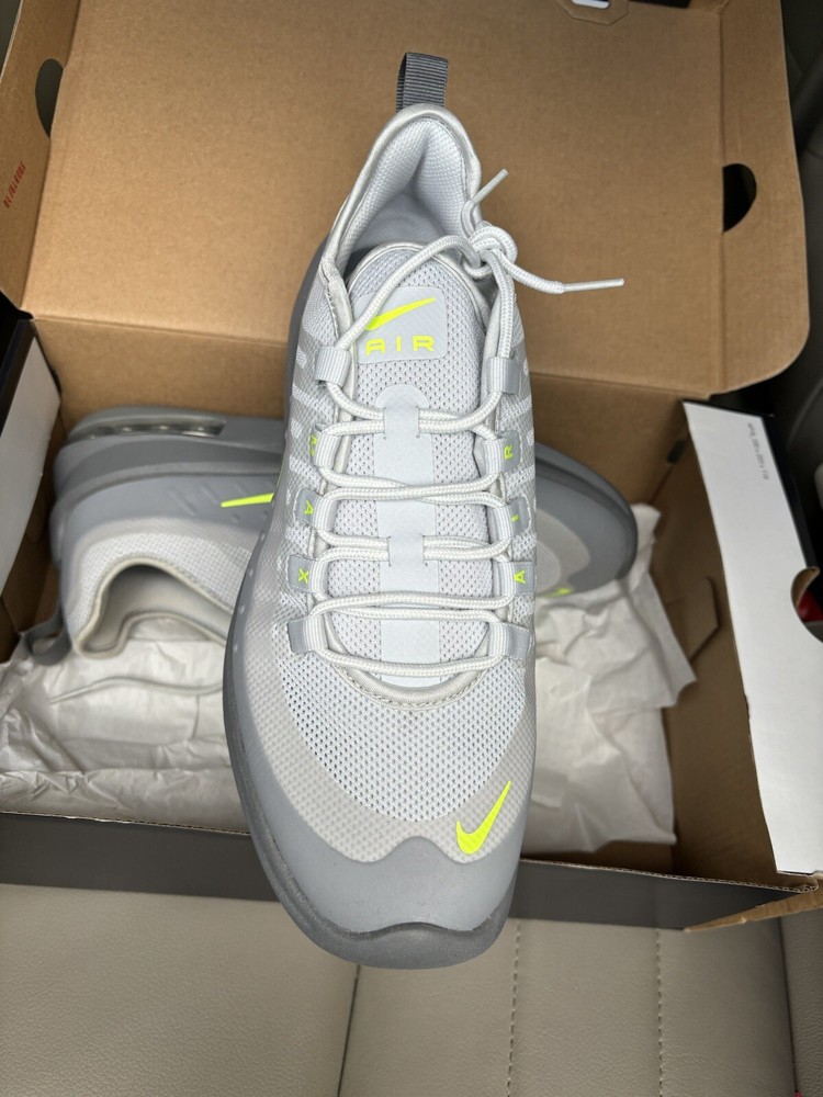 Size 9 - Nike Air Max Axis Pure Platinum Volt