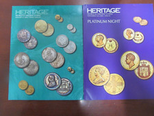 Heritage Auction 2 Catalogs from 2020 World & Ancient Coins