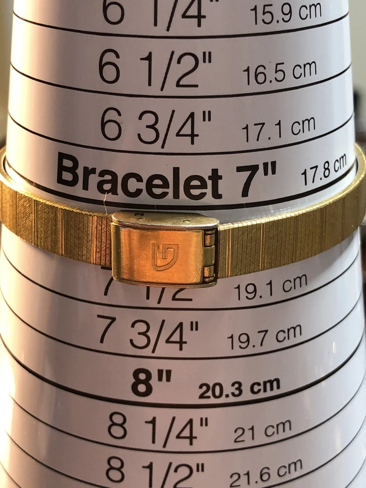 Reloj Pulsera Mujer Vintage Gruen Tono Dorado Octágono Damas Nuevo Murciélago Foto 3 de 4