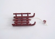 PLAYMOBIL (N2145) NOEL - Luge en Bois Adulte Brun Foncé Père Noel 4166