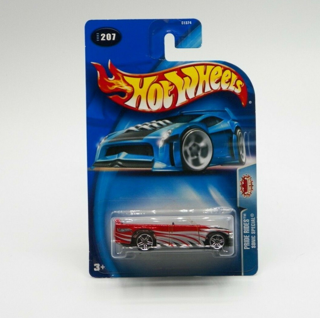 Hot Wheels Pride Rides Sonic Special 1:64 2003 New 