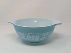 Pyrex Mixing Bowl 442 Turquoise Cinderella Amish Butterprint 1-1/2 Qt