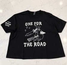 Dunkin&rsquo; Salem Halloween 2026 One For The Road Witch Boxy Crop T-Shirt RARE