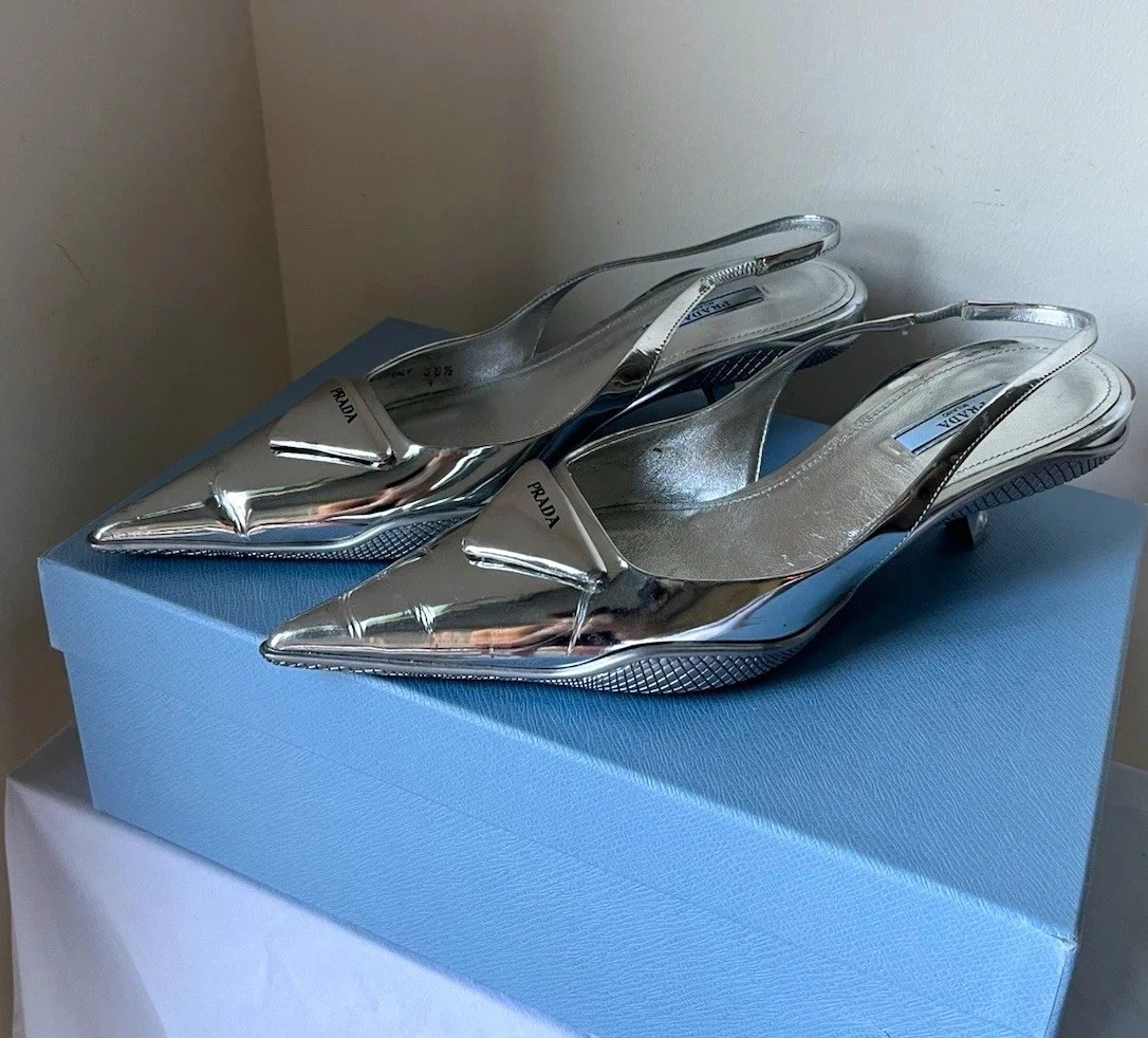 PRADA Silver Shoes for Women for sale | eBay