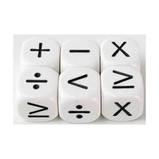 Koplow Dice d6 Math Operators (6 Function) (6) New