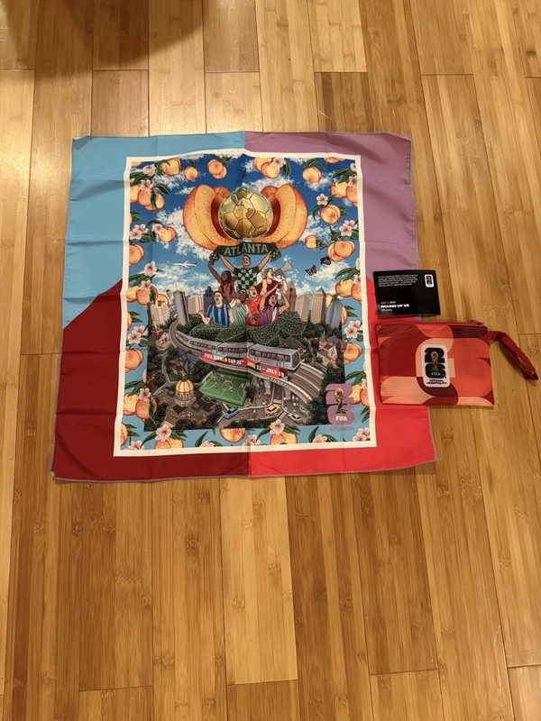 World Cup 2026 Official Hospitality VIP Gift Tapestry Atlanta Host City Poster