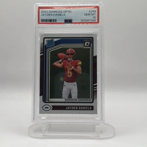 2024 Panini Donruss Optic - Rated Rookie Jayden Daniels #248 (RC) PSA 10