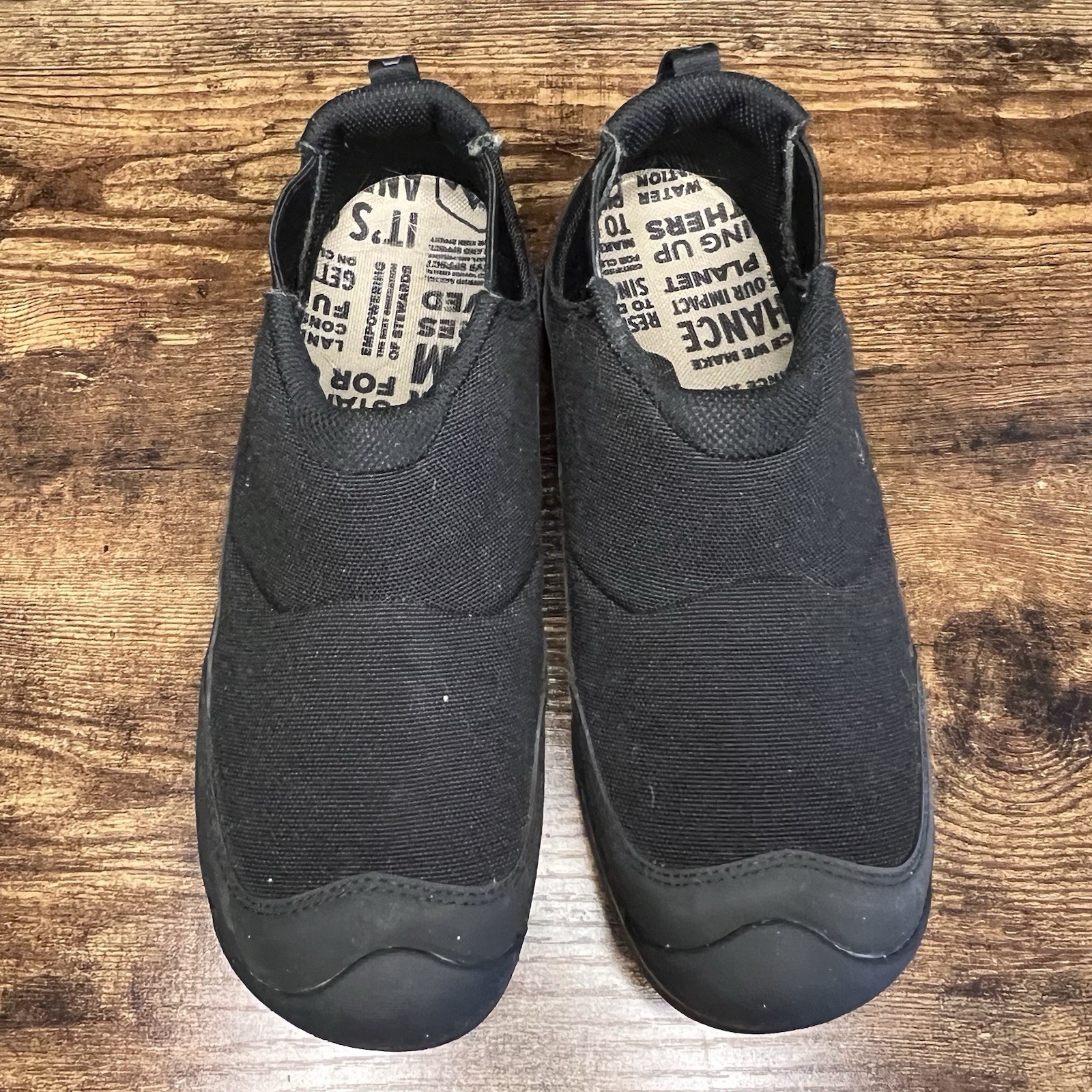 Keen Hoodcamp Nero Slip On Traspirante Imbottito Tela Escursionismo Sneaker Donna 7 5