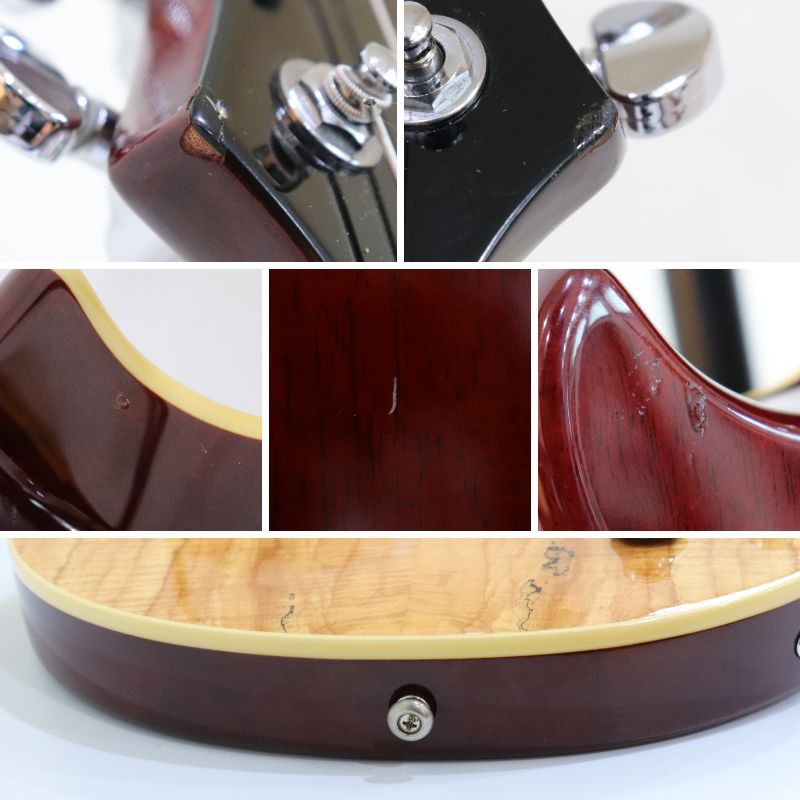 Electric Guitar Greg Bennett AV-5 Les Paul Sported Maple 2007