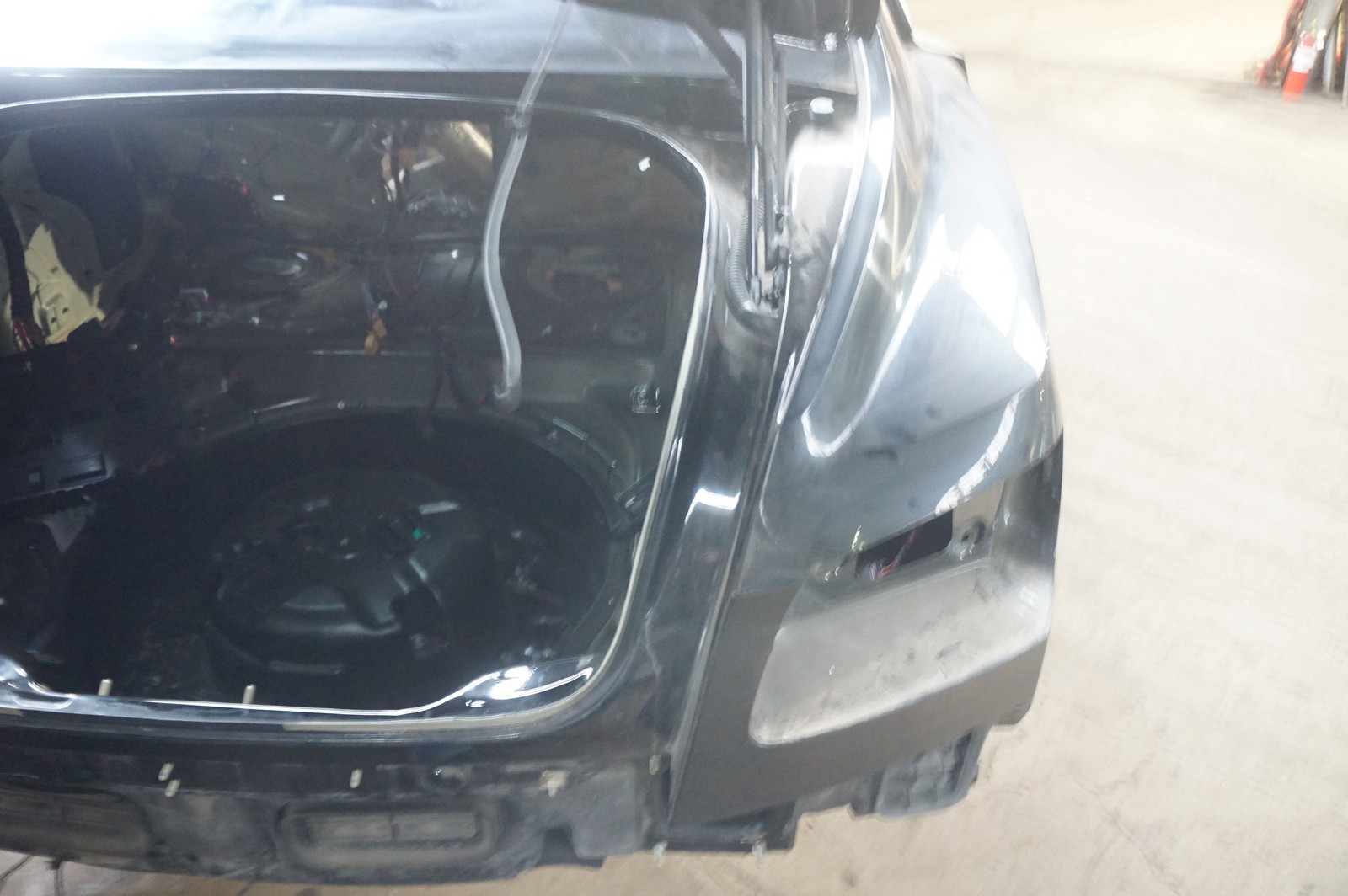 Rear Right Quarter Panel Body Metal Cut Black Bentley Continental Flying Spur 15