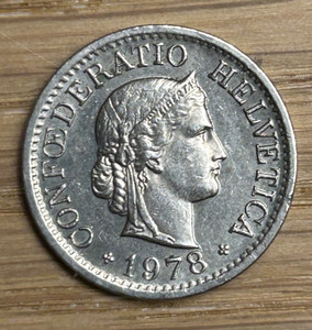 1978 10 Rappen Switzerland