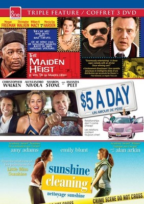 eOne Triple Feature Set 20 (Maiden Heist, The, $5 a Day, Sunshine Cleaning) /